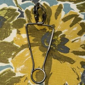 Vintage Ice Cube Tongs -silver from France 6.5”